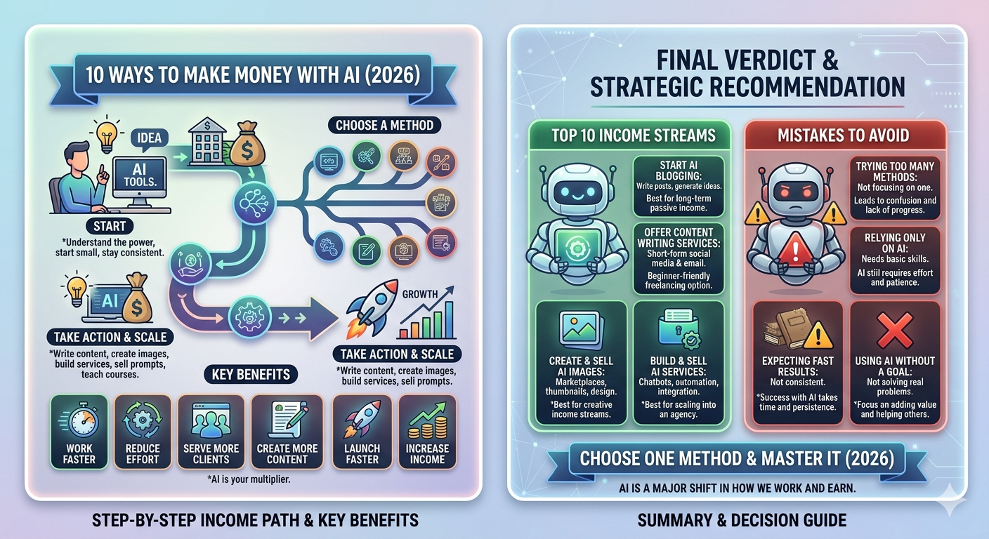 10 Ways to Make Money with AI in 2026
