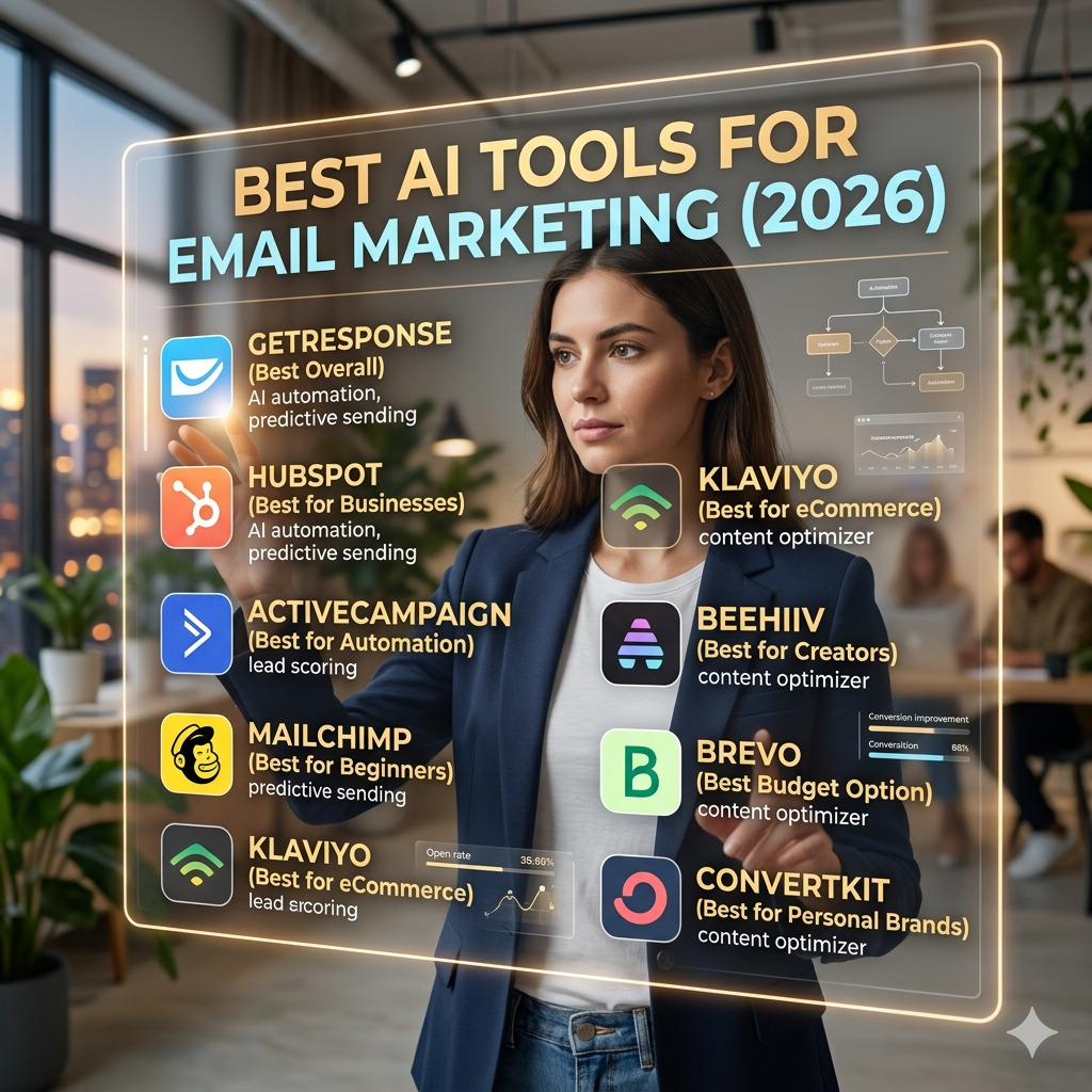 Best AI Tools for Email Marketing (2026)