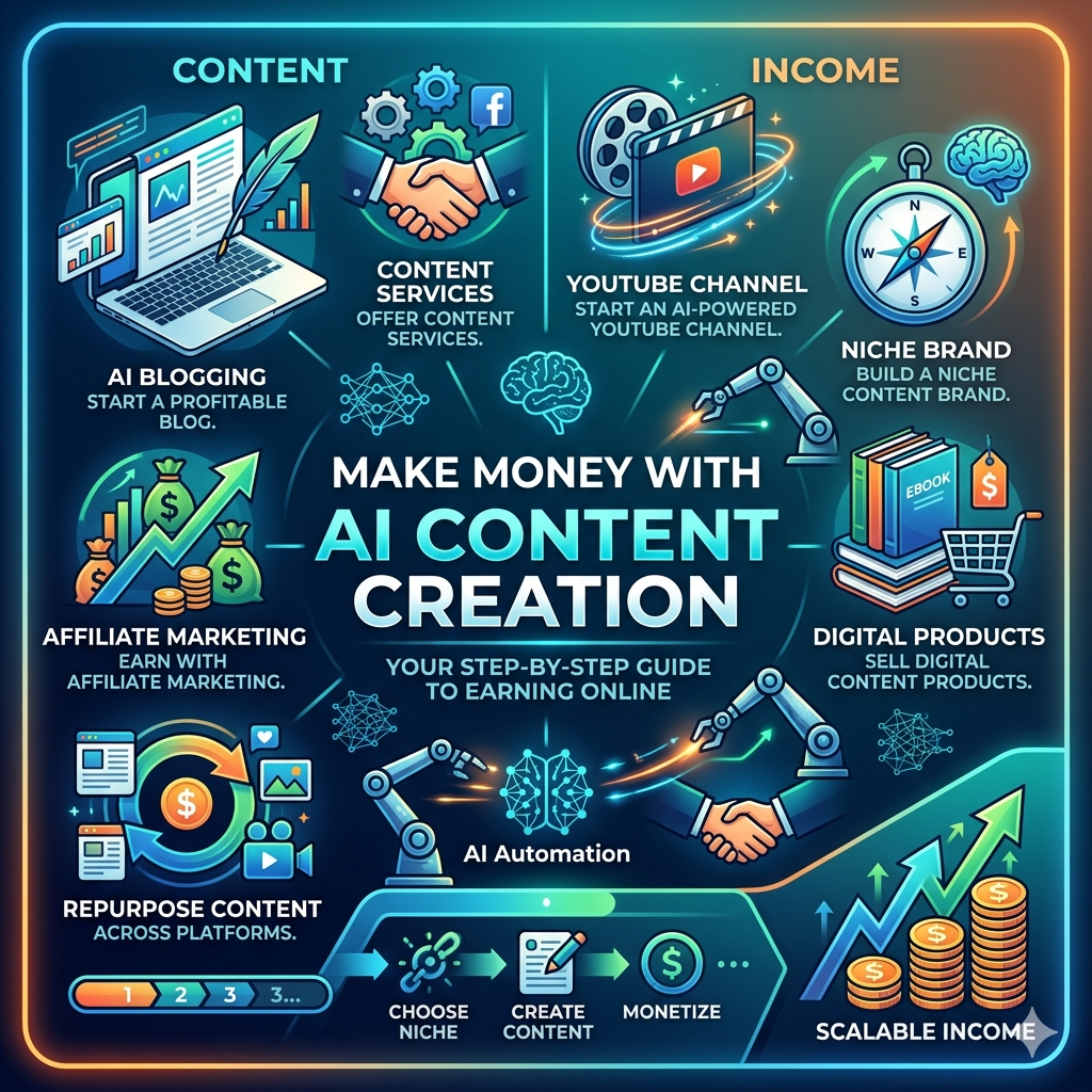 Make Money with AI Content Creation